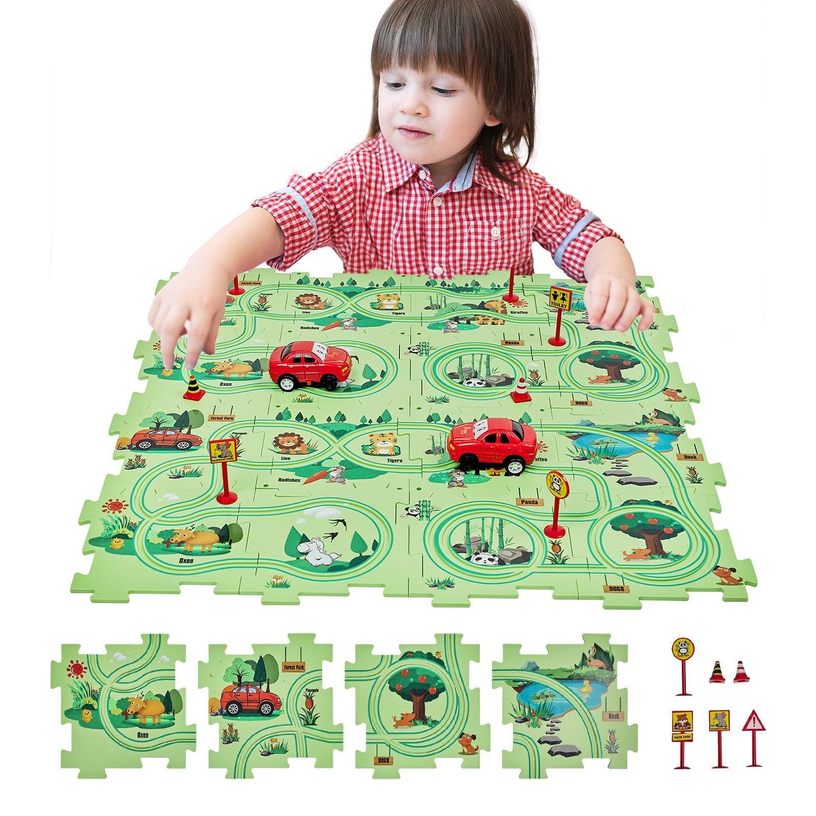 SGILE Forest Builder STEM Puzzle Set: Ignite Little Explorers' Imagination!