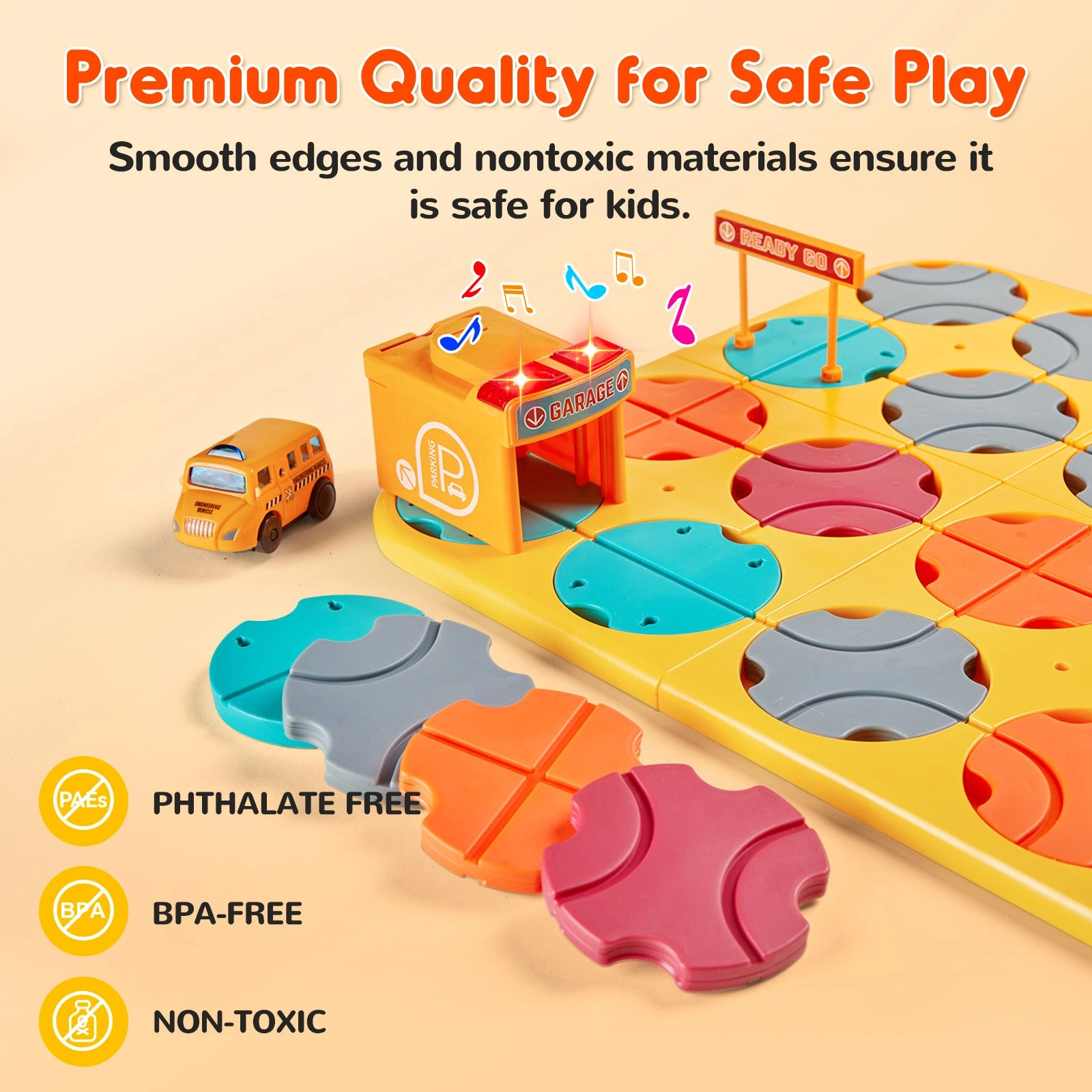 SGILE STEM Builder Vehicle Puzzle Set – Let the Building Fun Begin!