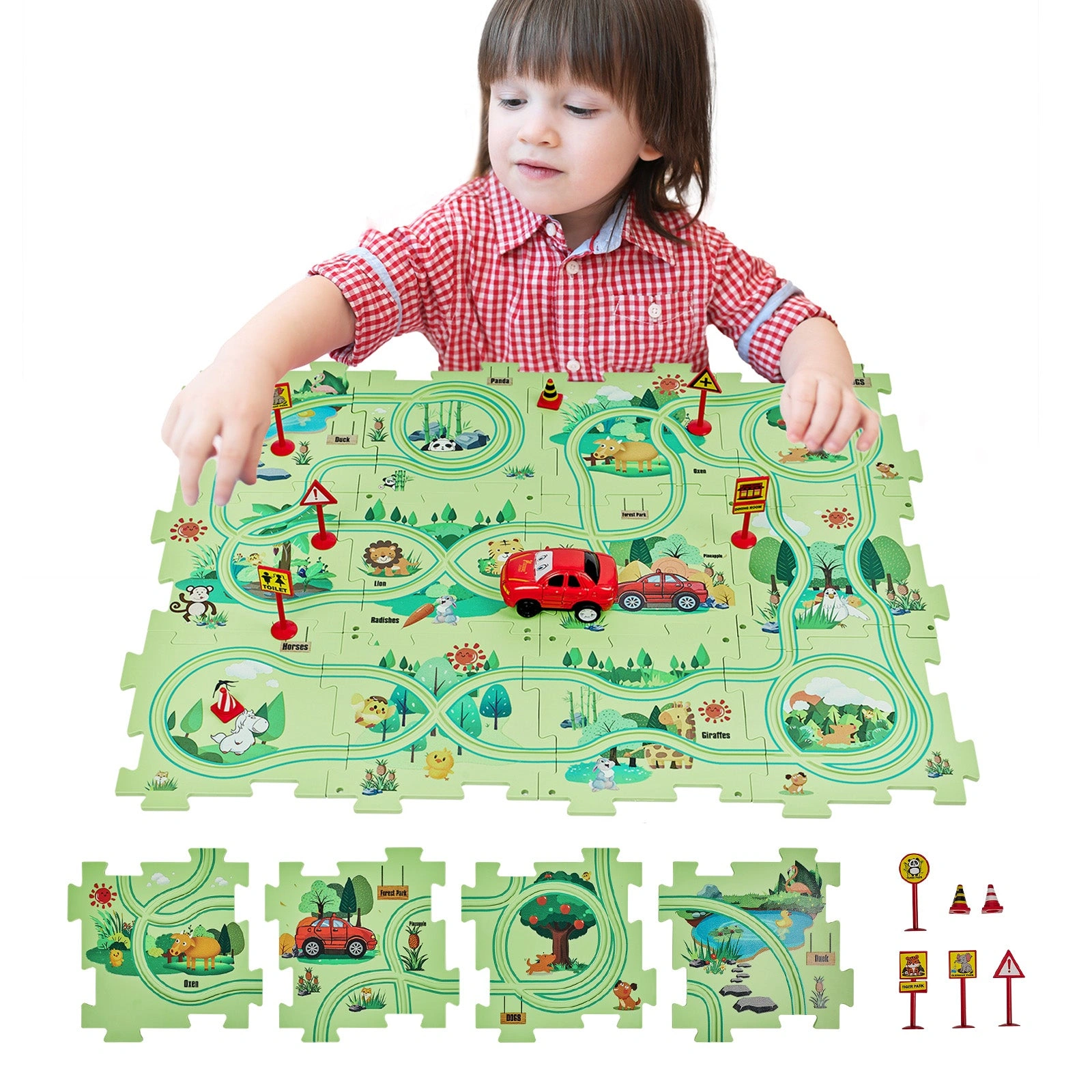 SGILE Forest Builder STEM Puzzle Set – Ignite Little Explorers' Imagination!